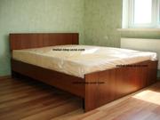 Двуспальные кровати с матрасом новые
